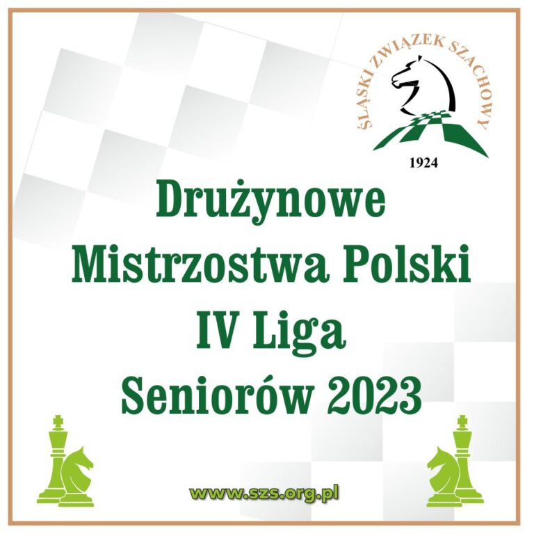 Drużynowe Mistrzostwa Polski - IV Liga Seniorów 2023a